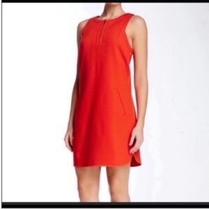 Trina Turk Orange Sheath Dress